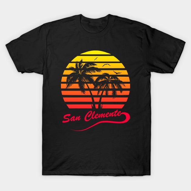 San Clemente T-Shirt by Nerd_art